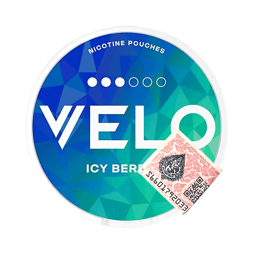 VELO Icy Berries – Fruity & Icy Nicotine Pouches Thailand Delivery